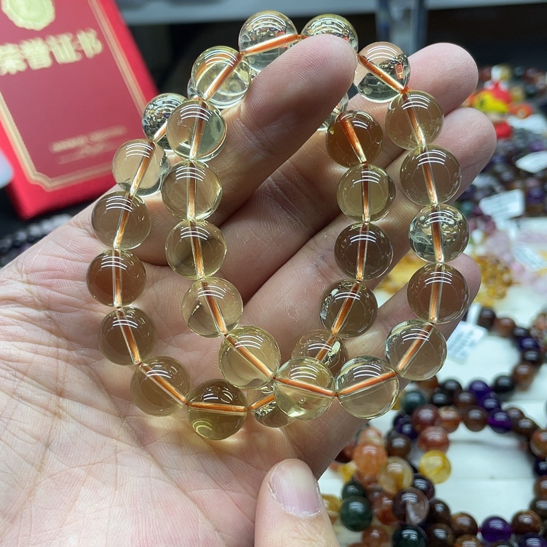 水晶未镶嵌手链多样性发货发一条