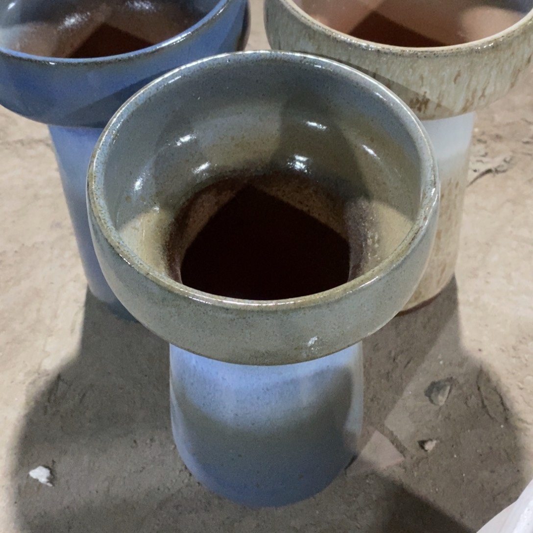 红陶瑕疵13-23三个