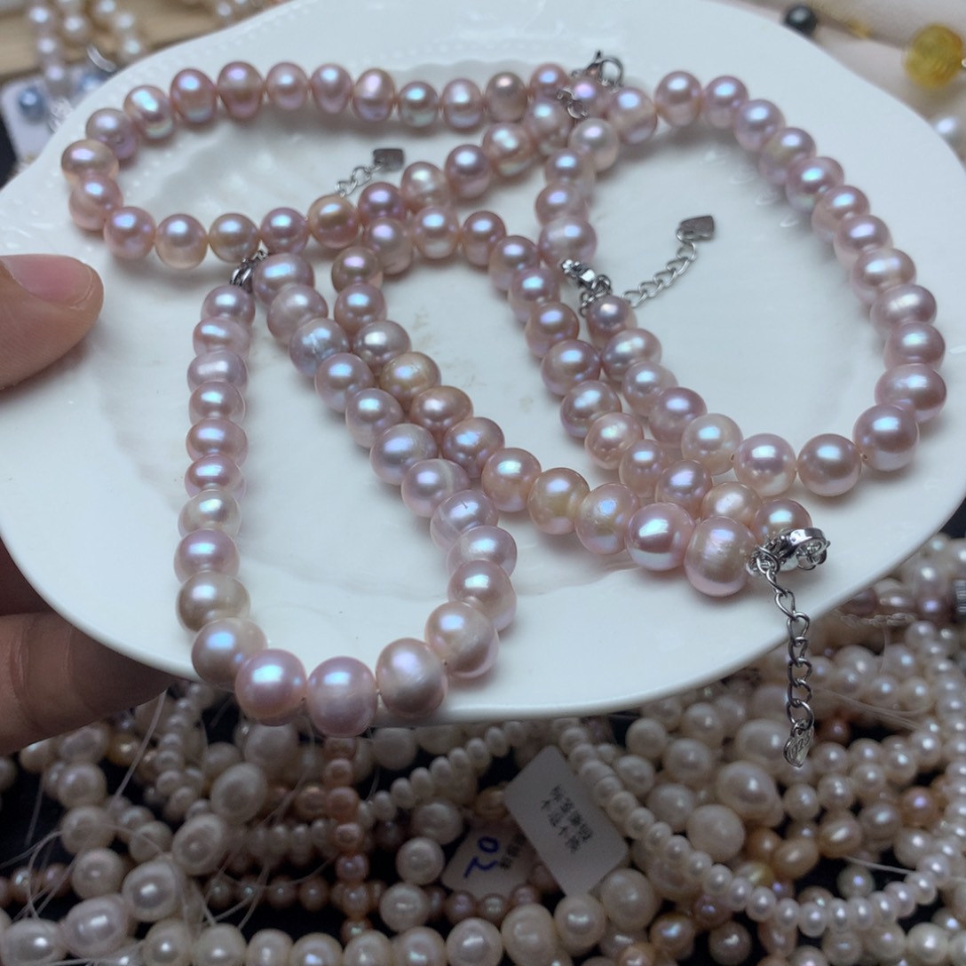 淡水珍珠8-9未镶嵌sl18手链