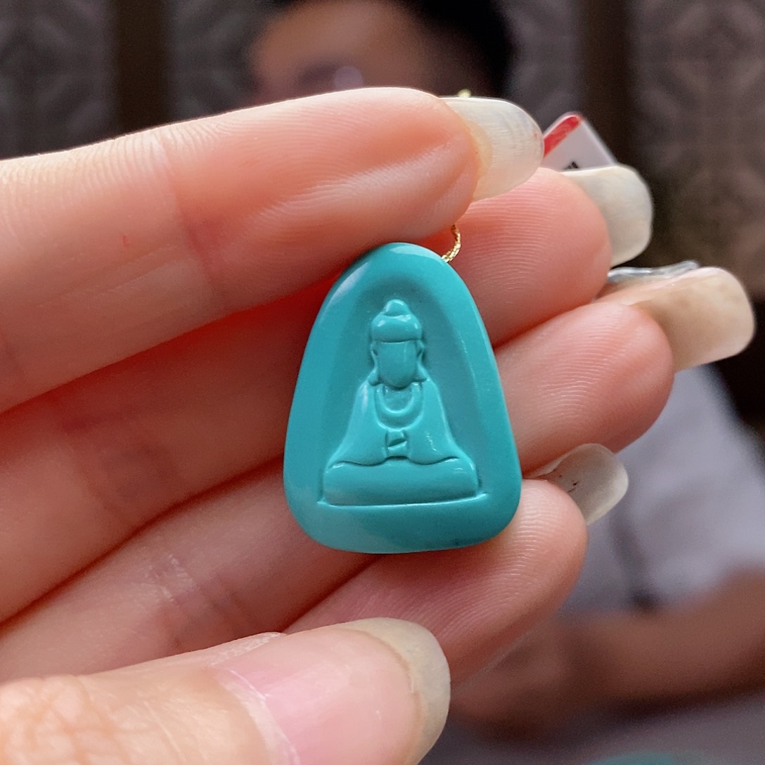 未镶嵌绿松石珠宝奇石