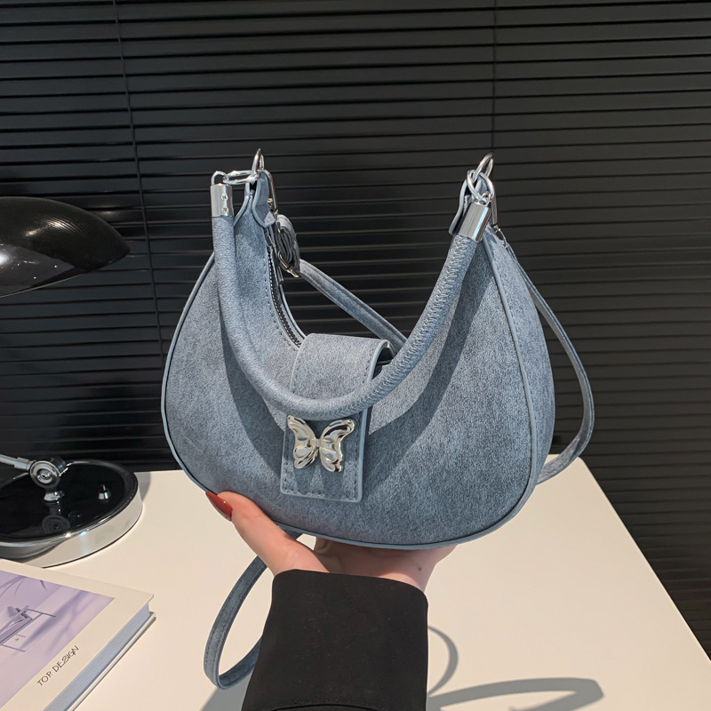 2025新款腋下包包女夏季复古百搭斜挎包高级感女士手提包温柔气质