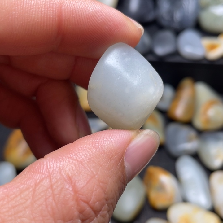 和田玉未镶嵌挂件47