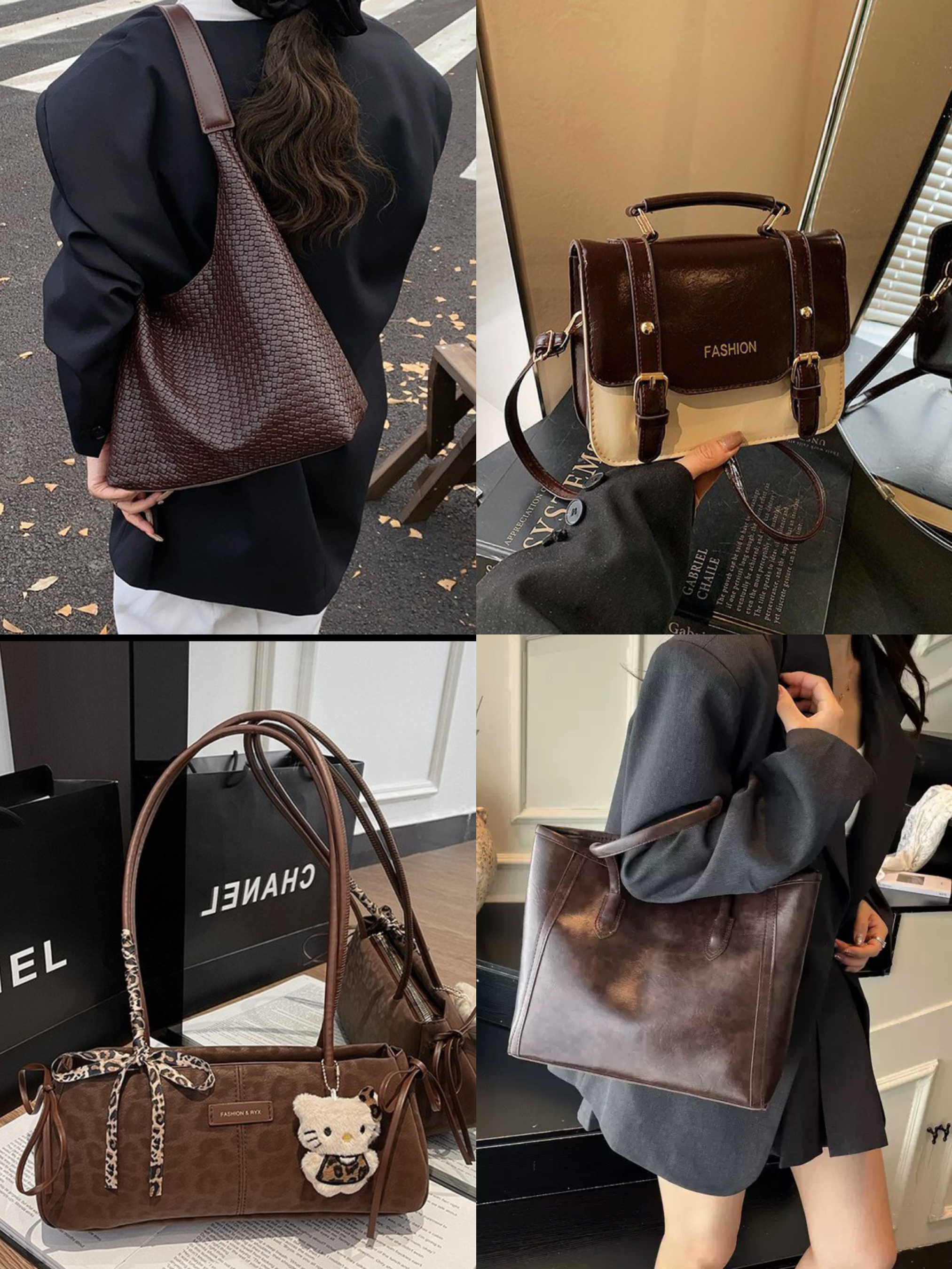 1【任选两只包包】直播间热卖新款ins风简约大气