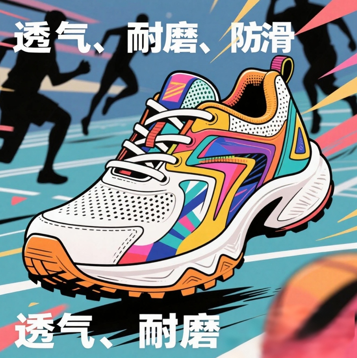 65z3白橙防滑减震透气耐磨男女同款羽球鞋
