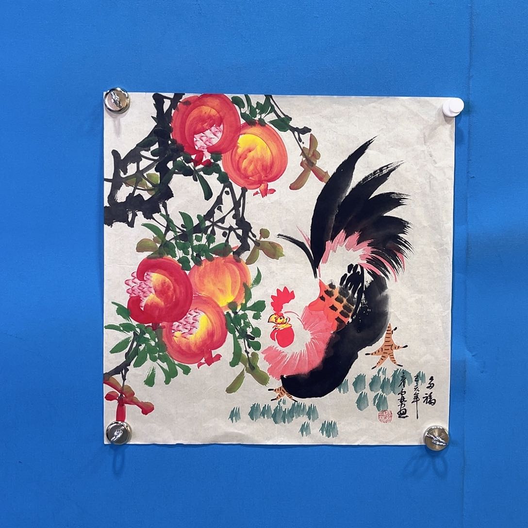 国画国画作品手绘国画