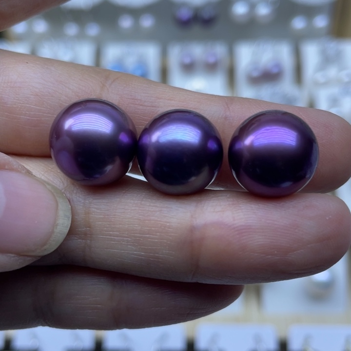 吴***西银S925镶嵌耳饰淡水珍珠