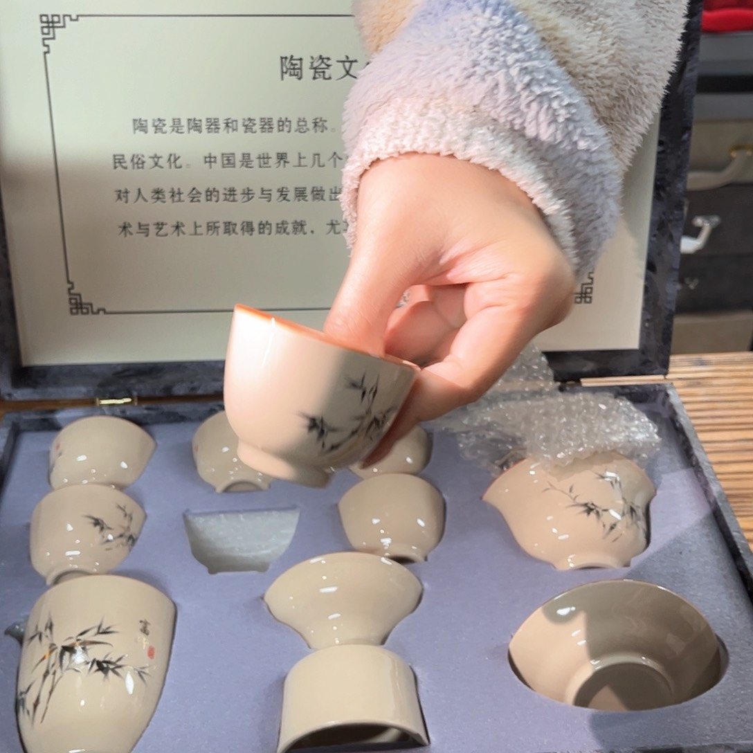 茶具套装摆件等等