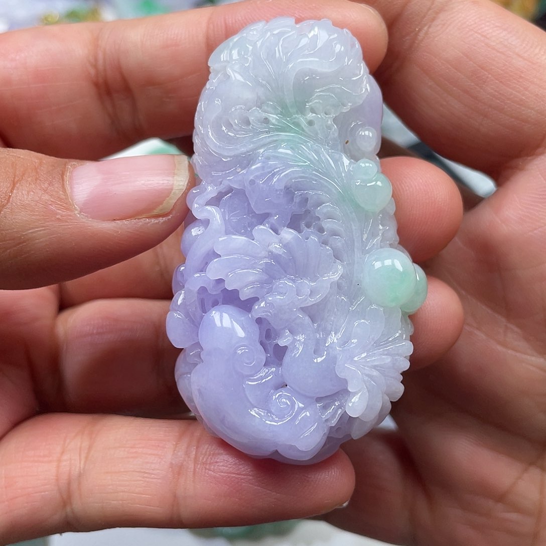 颈饰未镶嵌翡翠翡玉缘翡翠