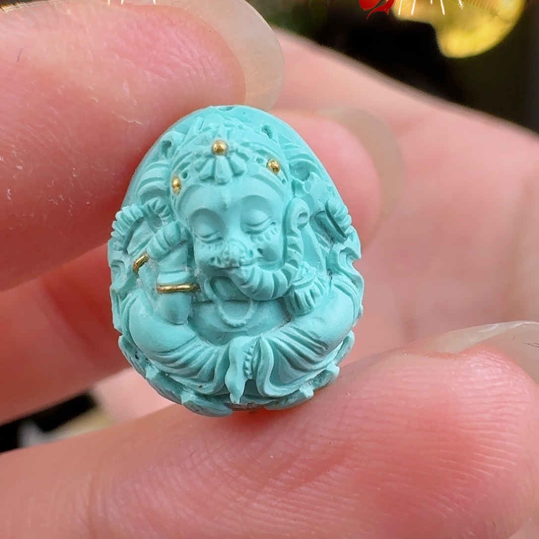 绿松石珠宝奇石未镶嵌