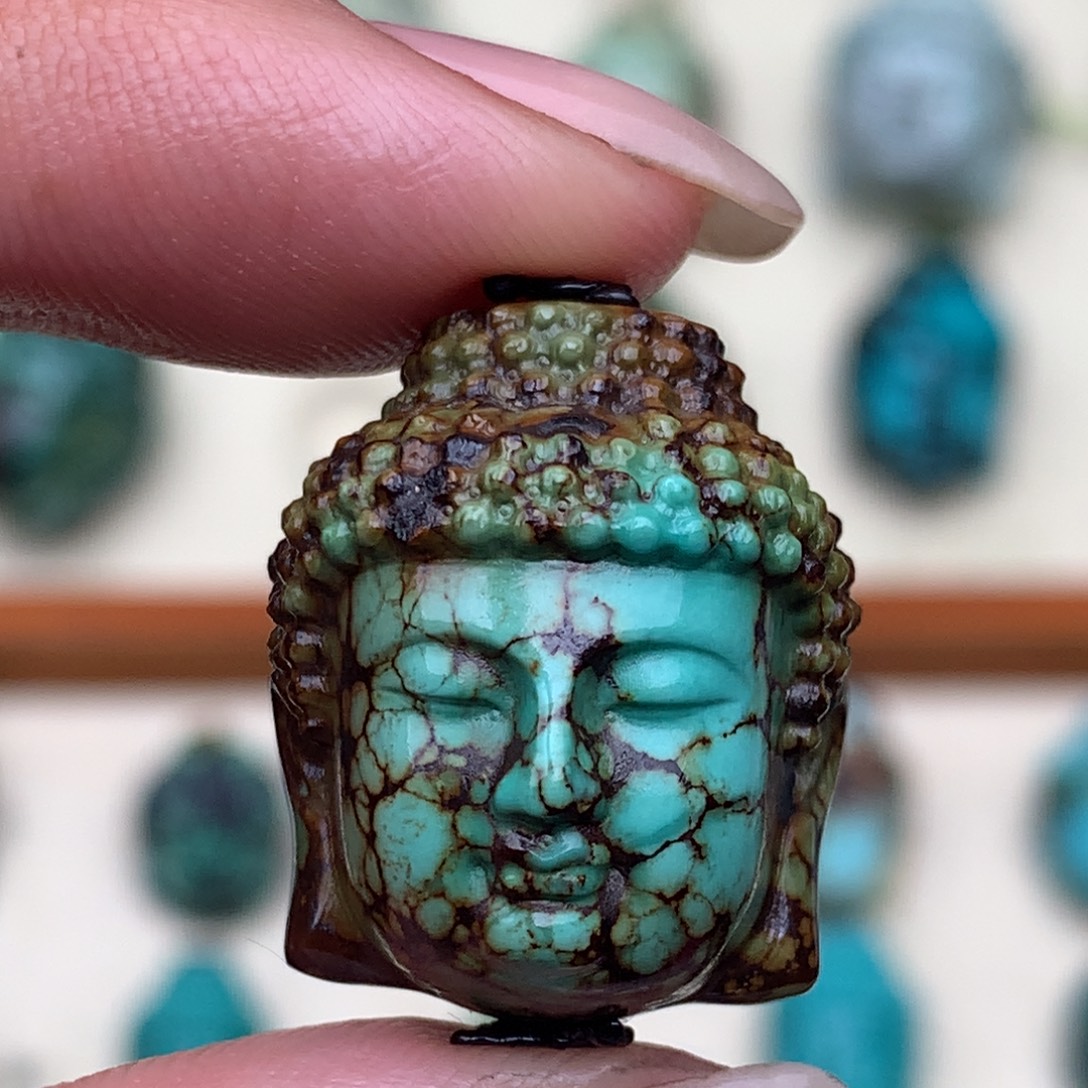 绿松石未镶嵌配饰