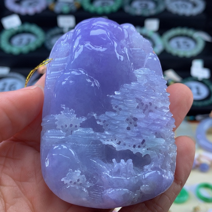 翡翠手链未镶嵌翡翠 