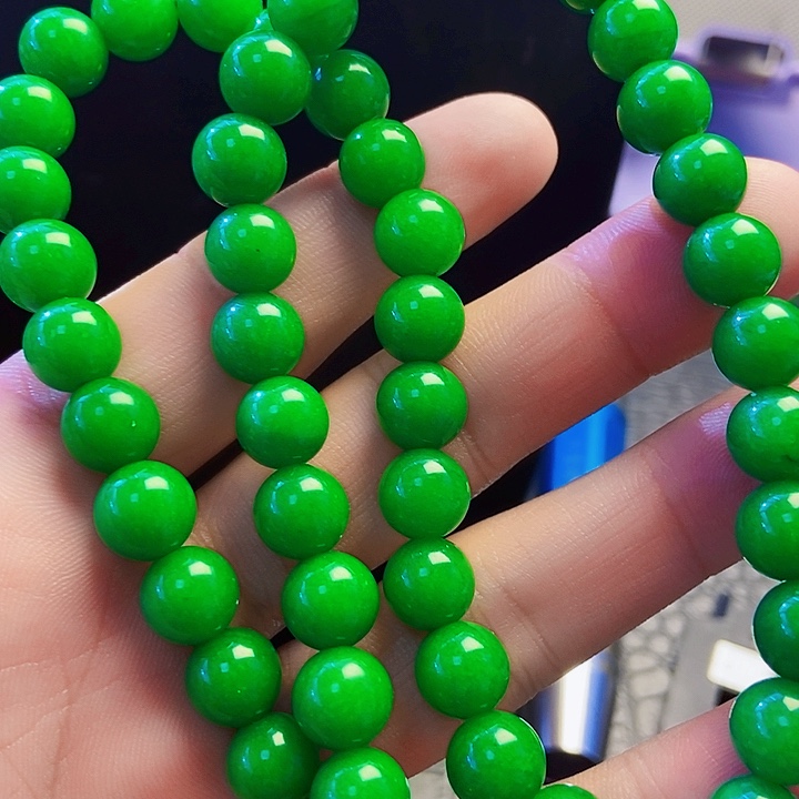 翡翠14K金镶嵌颈饰吊坠