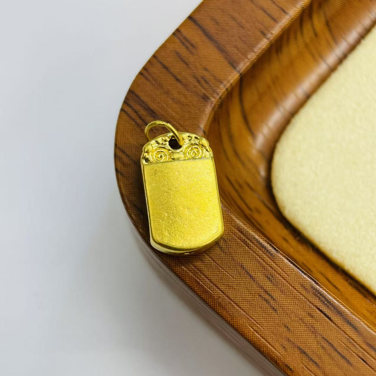 新金社黄金足金999无事牌提溜DP1314-0270