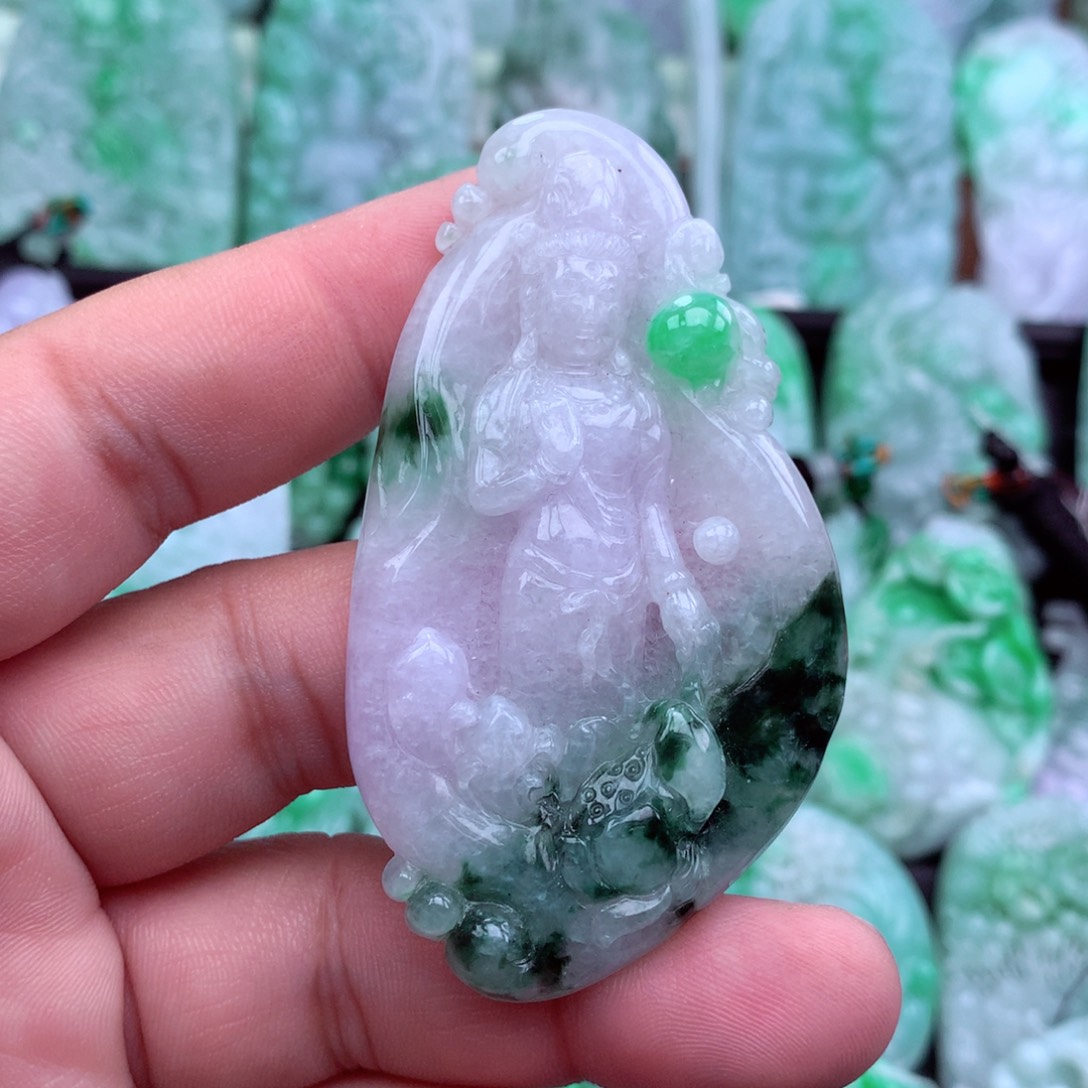 翡翠吊坠(不含链)未镶嵌