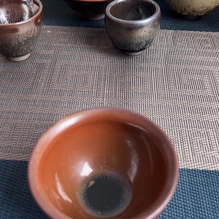 茶盏微瑕建盏主人杯