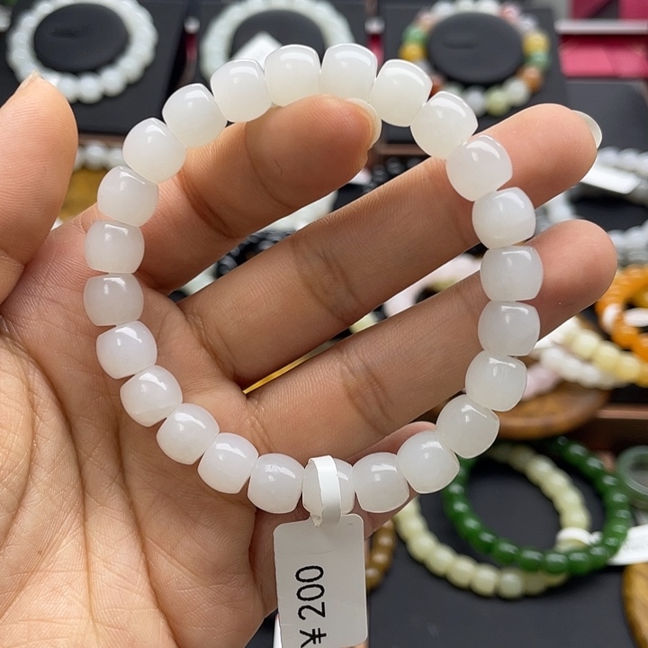 可***可和田玉未镶嵌手串