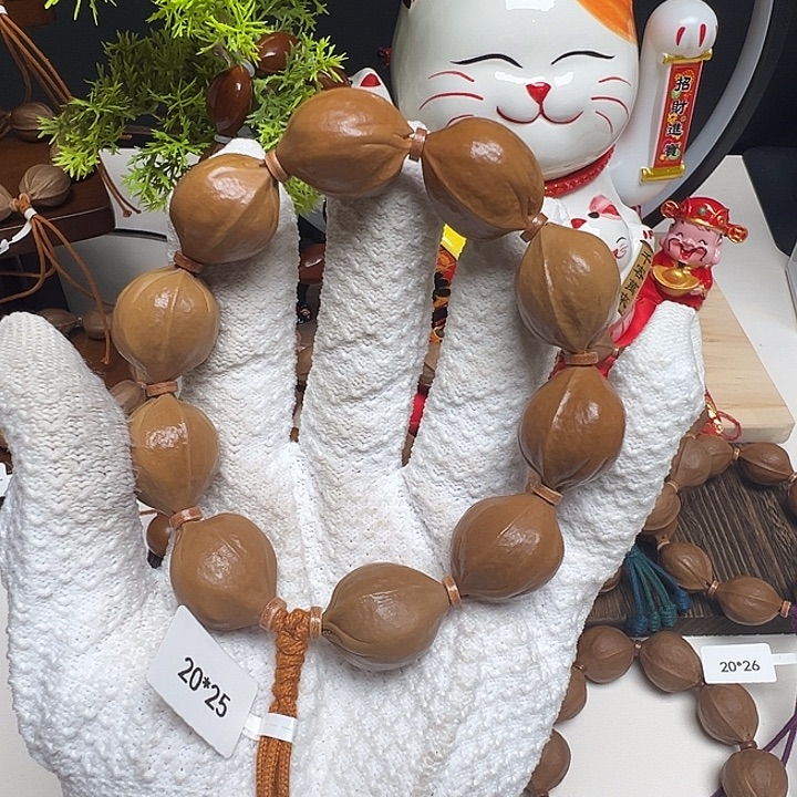 手串/手链橄榄核20*25三花