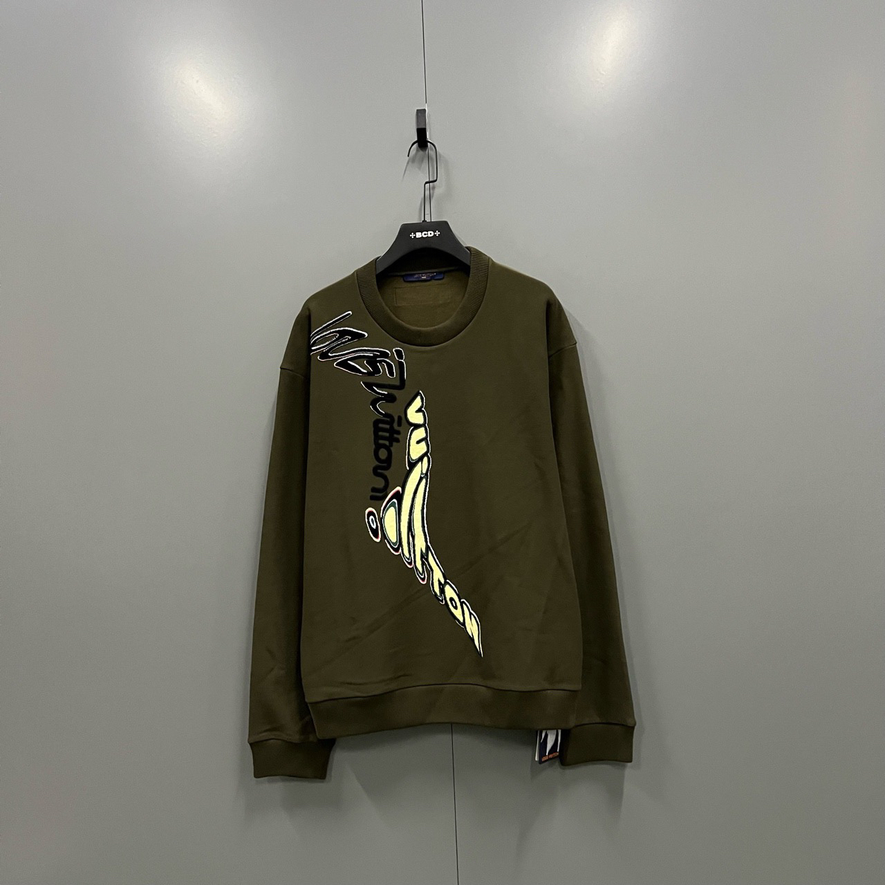 未使用 LouisVuitton/路易威登 (ll) 标识套头卫衣 S码/101202