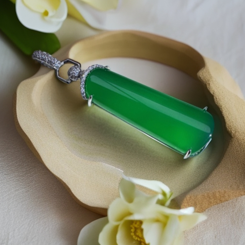 【新年福利】天然玉石无事牌无边框设计款简约大气