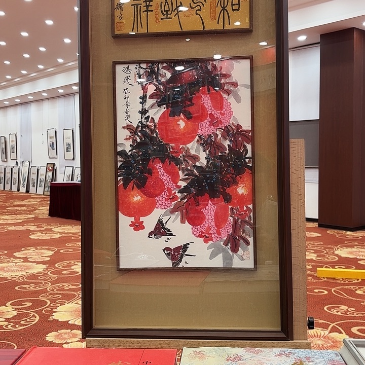 国画崔景哲先生展览原作