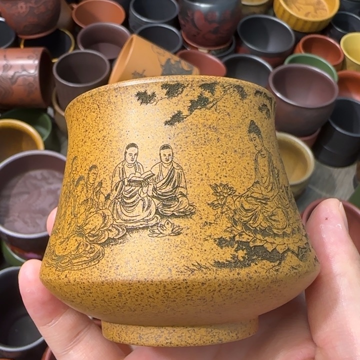茶杯紫砂全手工紫砂