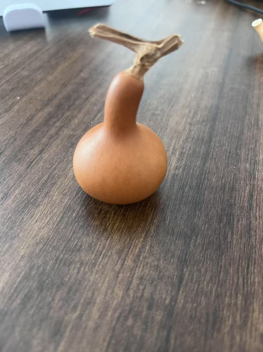 天然包浆带龙头紫皮老葫芦文玩手捻摆件手把件