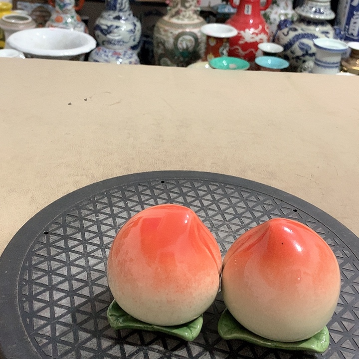摆件陶博古架陶瓷摆件
