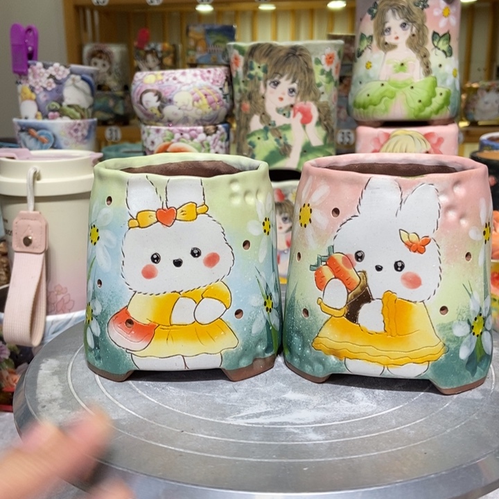 景德镇艺术手绘作品欣赏