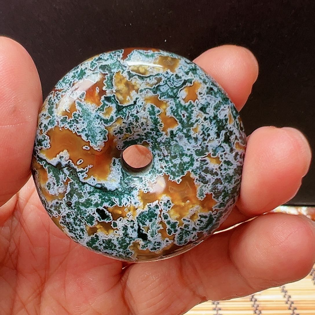 未镶嵌玛瑙/玉髓珠宝半成品