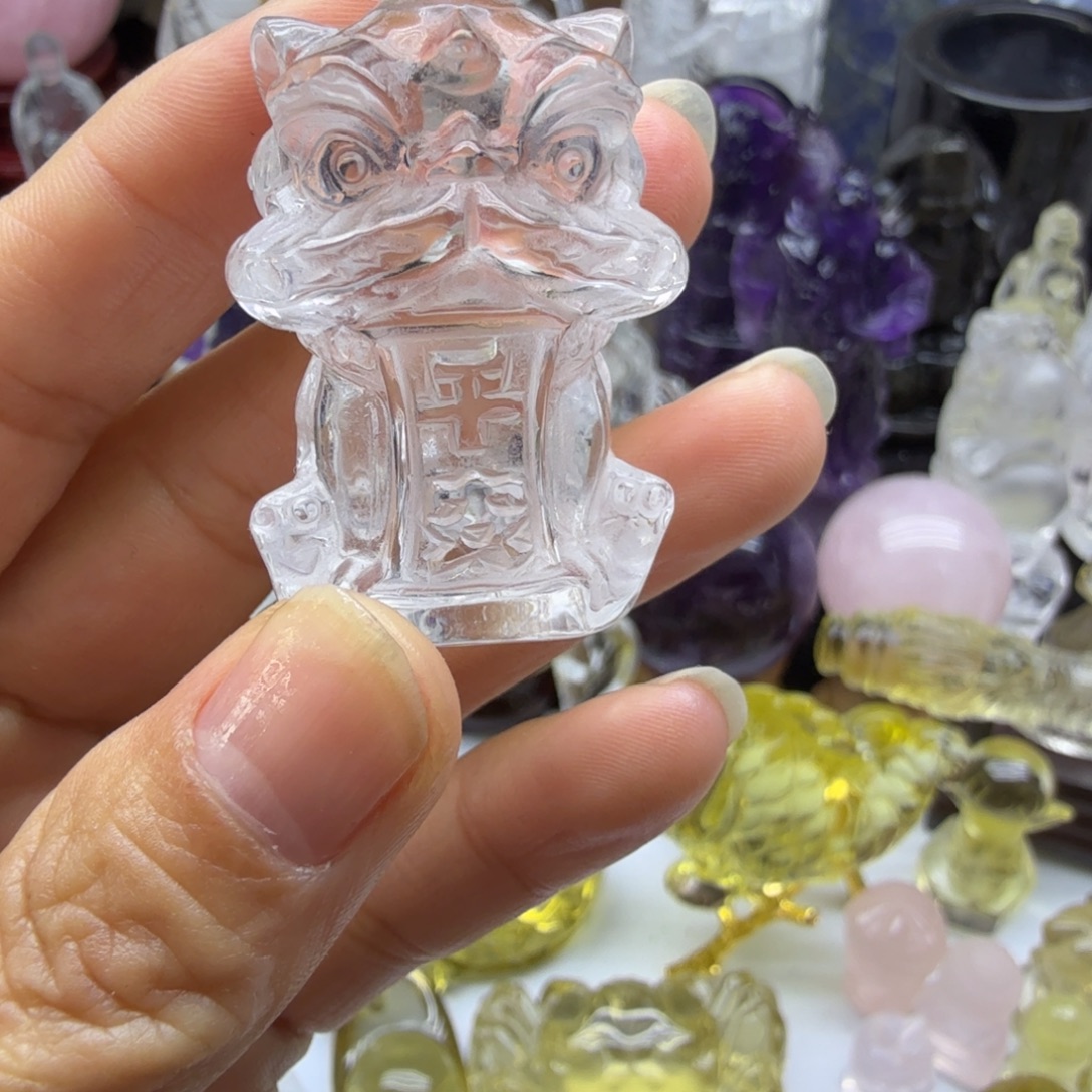 未镶嵌水晶珠宝半成品