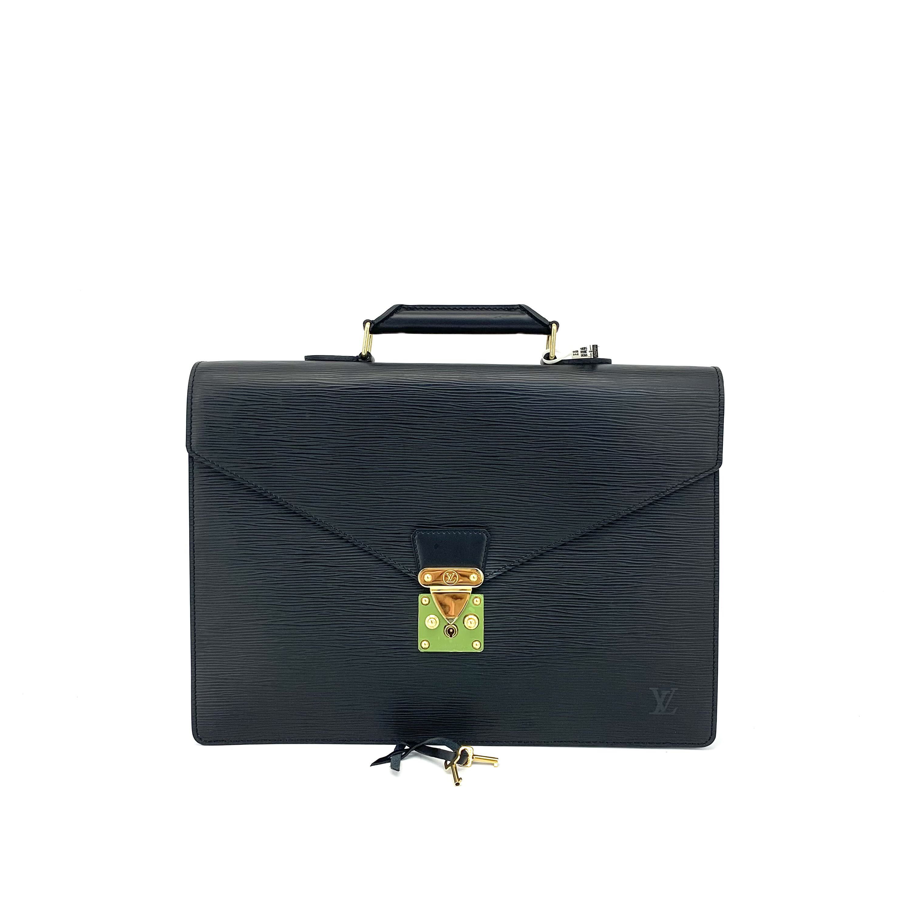 99新 LouisVuitton/路易威登 水波纹单扣公文包尺寸38/28时尚休闲