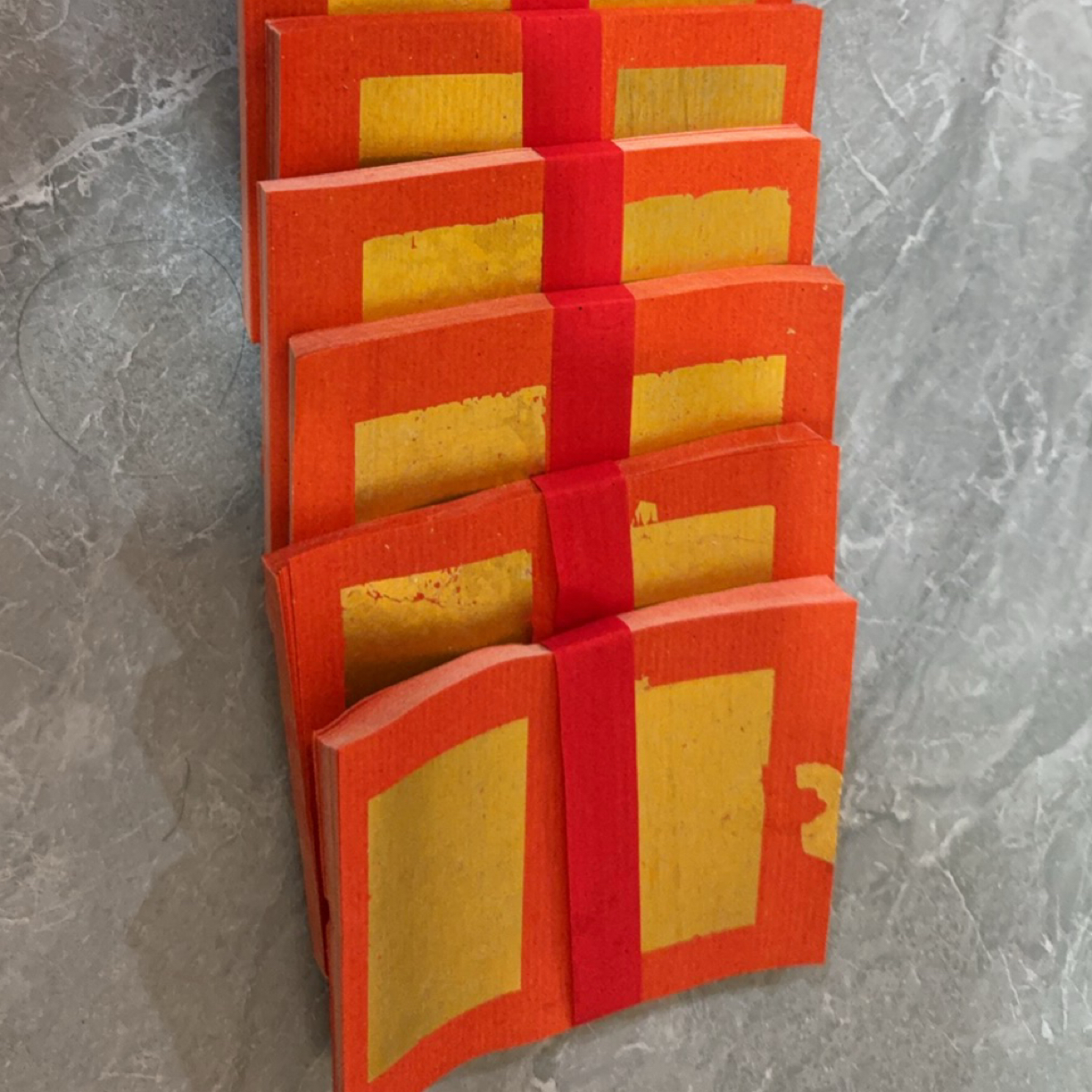 潮汕地区拜神拜佛贴红条大金6粒潮州