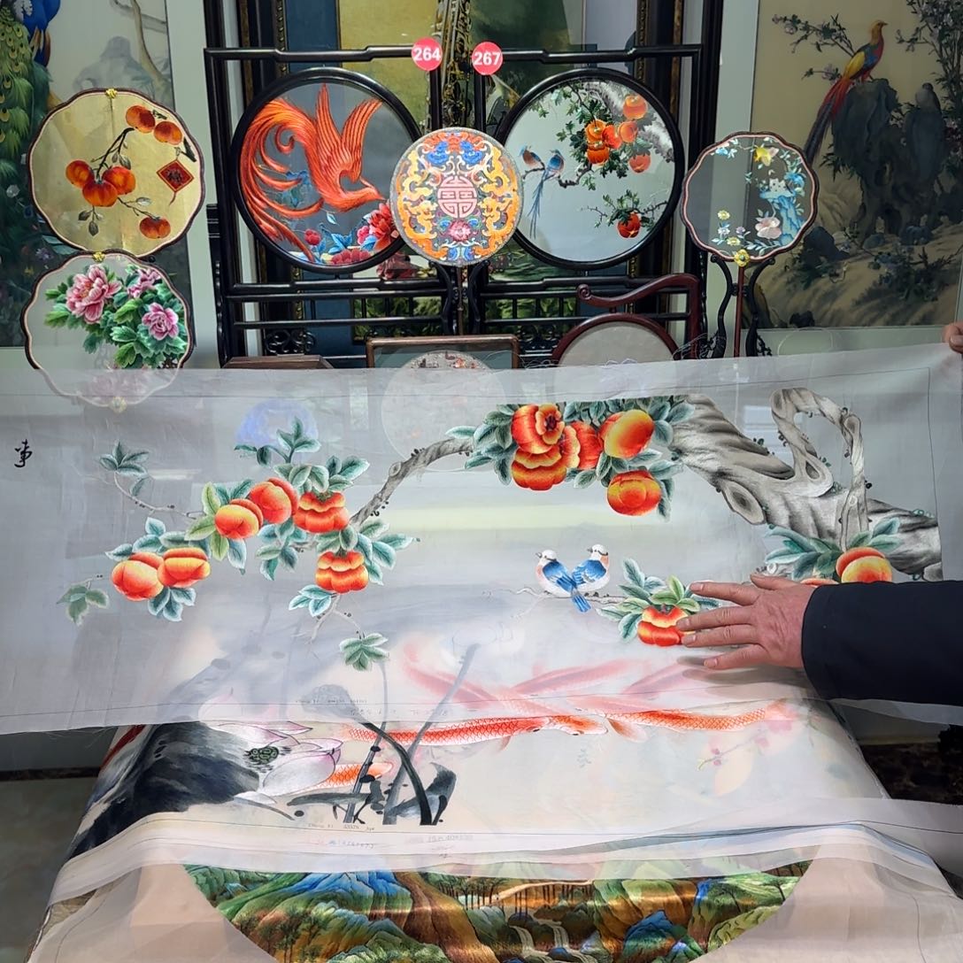 刺绣刺绣工艺精湛