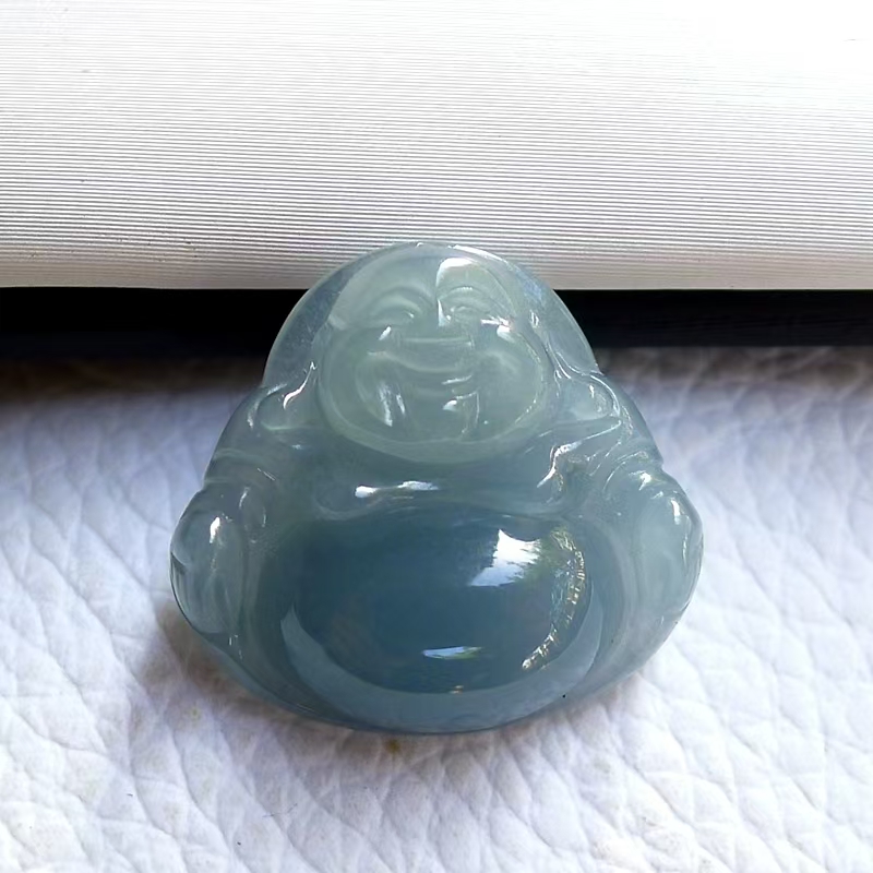 天然翡翠A货佛公吊坠拍多样性发货拍一发一精美