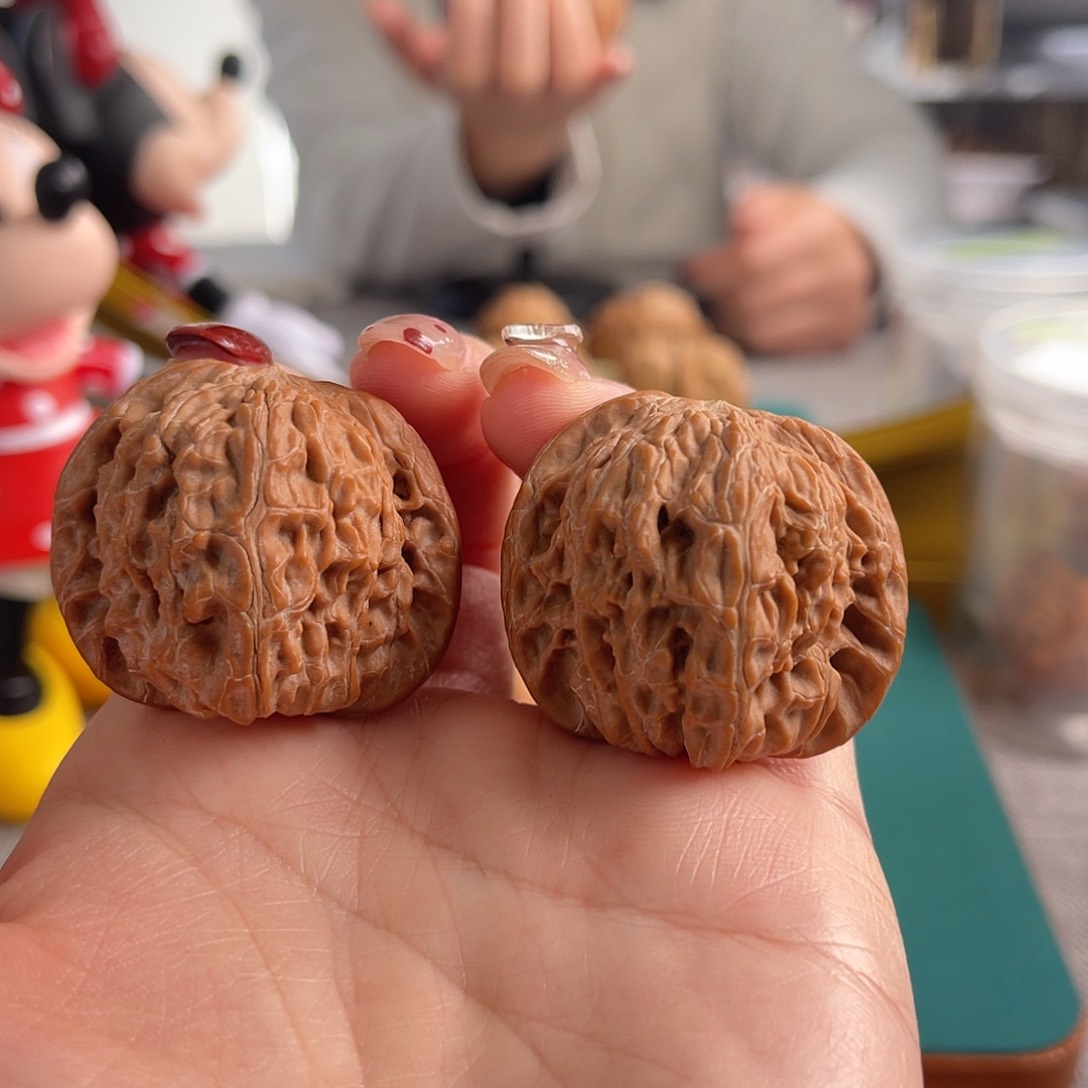 文玩核桃吊坠39磨盘