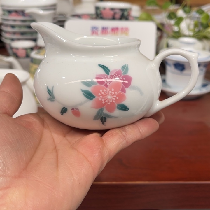 醴陵高温瓷手绘120毫升杯