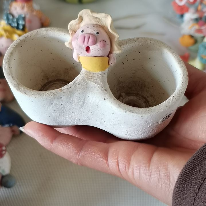 炻陶特价特价花盆口3.5