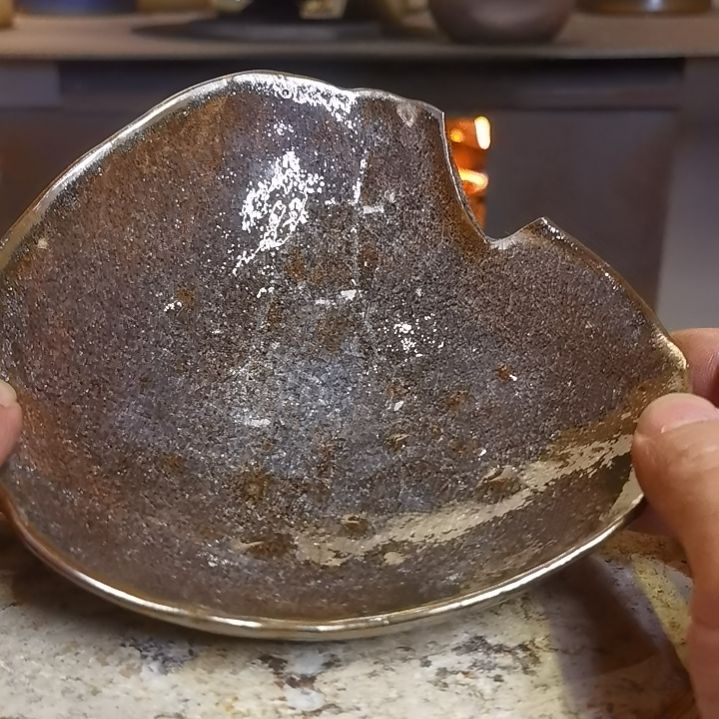 盘手工高温原矿窑变