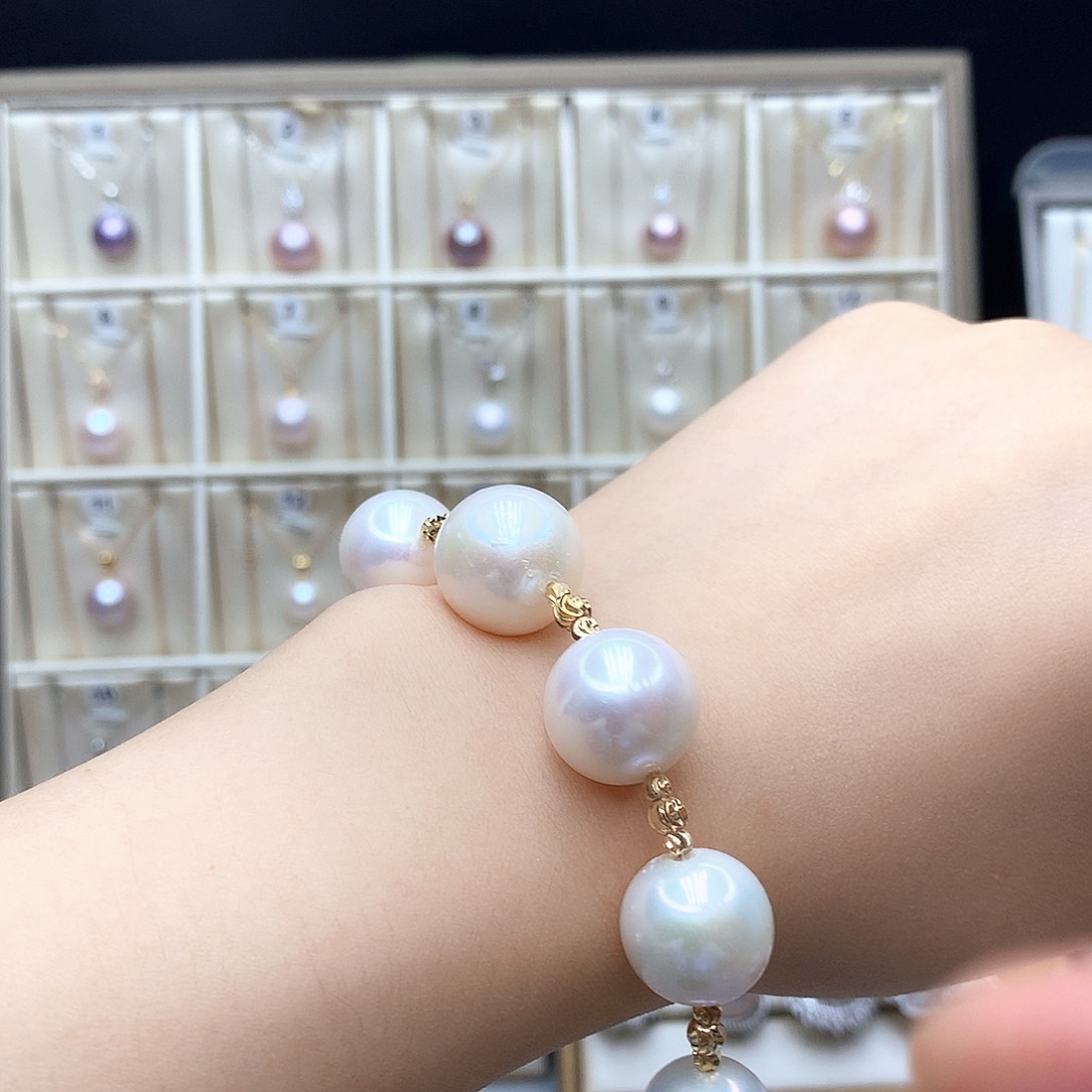 淡水珍珠合金颈饰