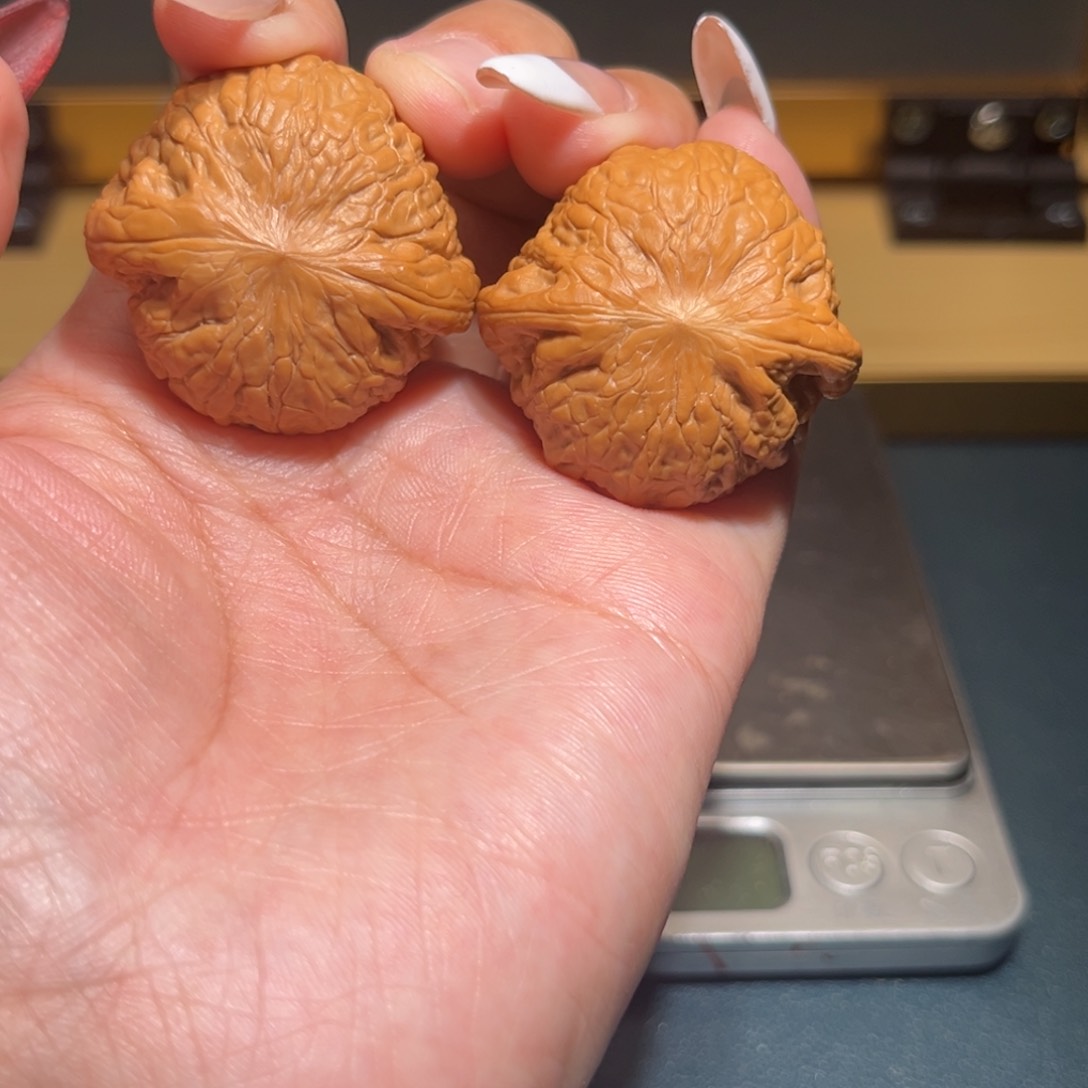 文玩核桃把件铁锤36