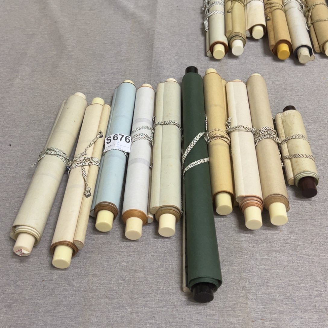 国画天***画10个空空挂轴