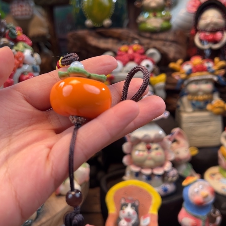 饭***饭摆件陶小镇青花每日有新品