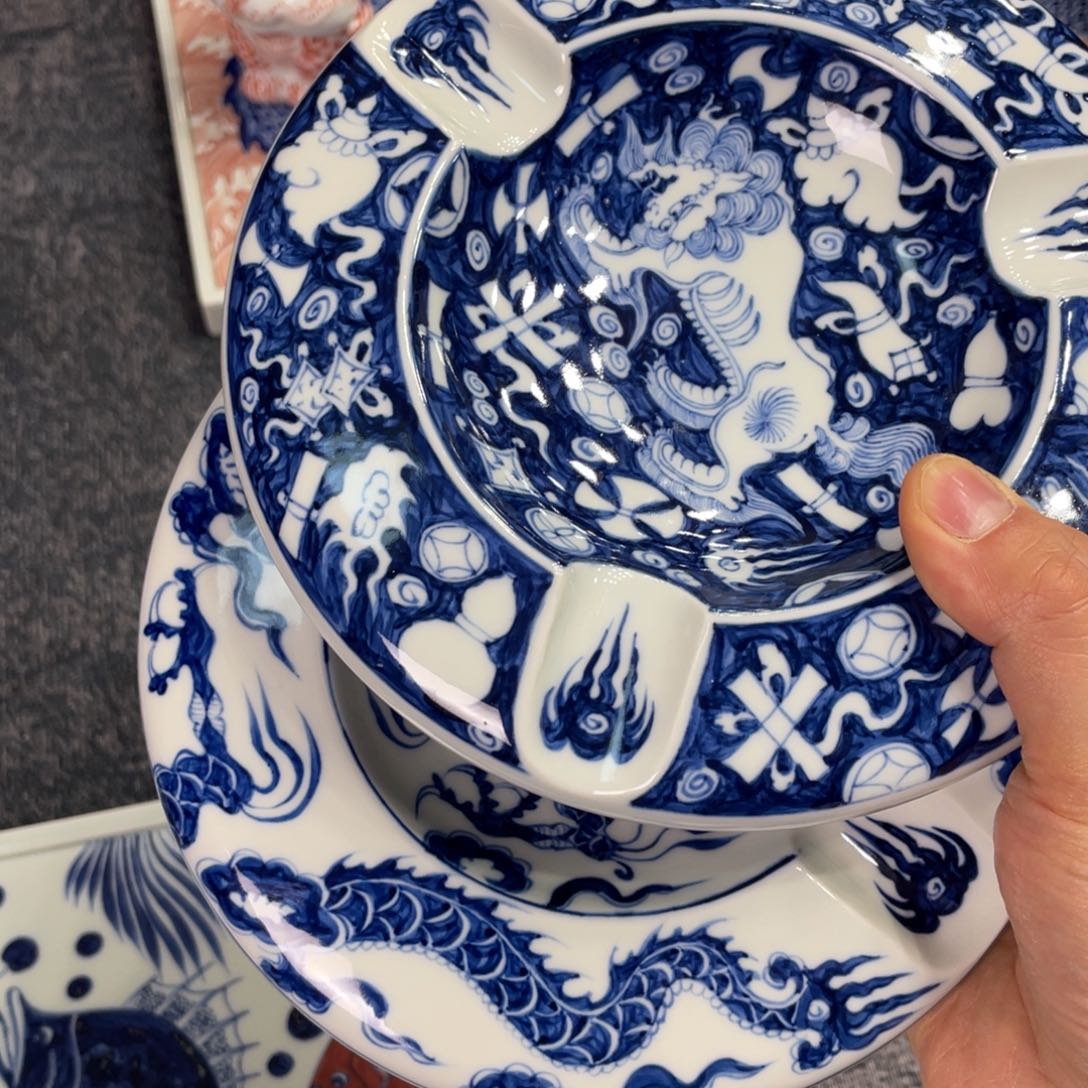 轻***过景德鎮陶瓷手工手繪