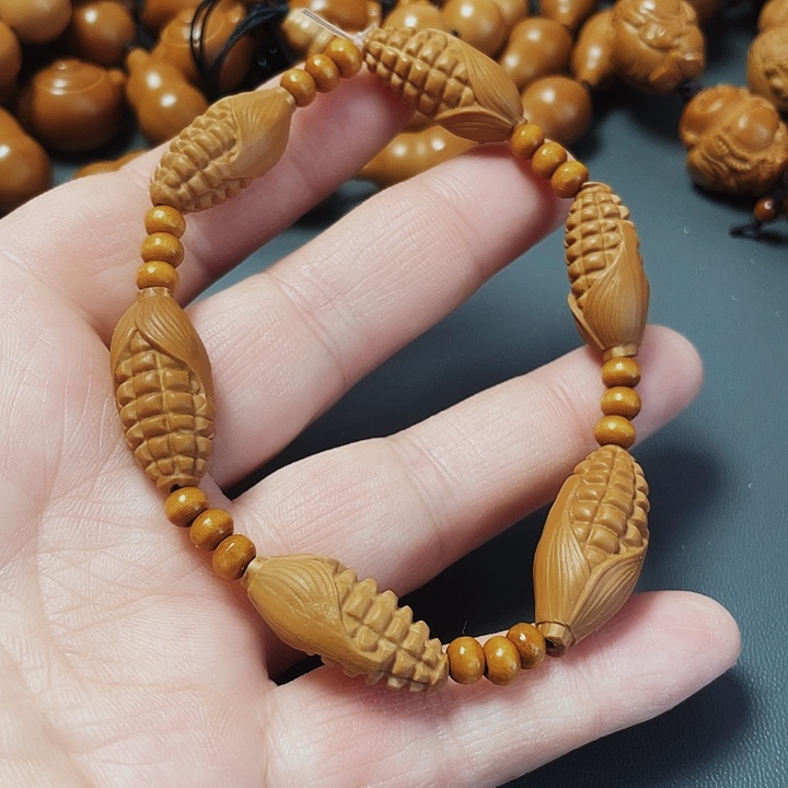 金玉满堂，玉米，橄榄核