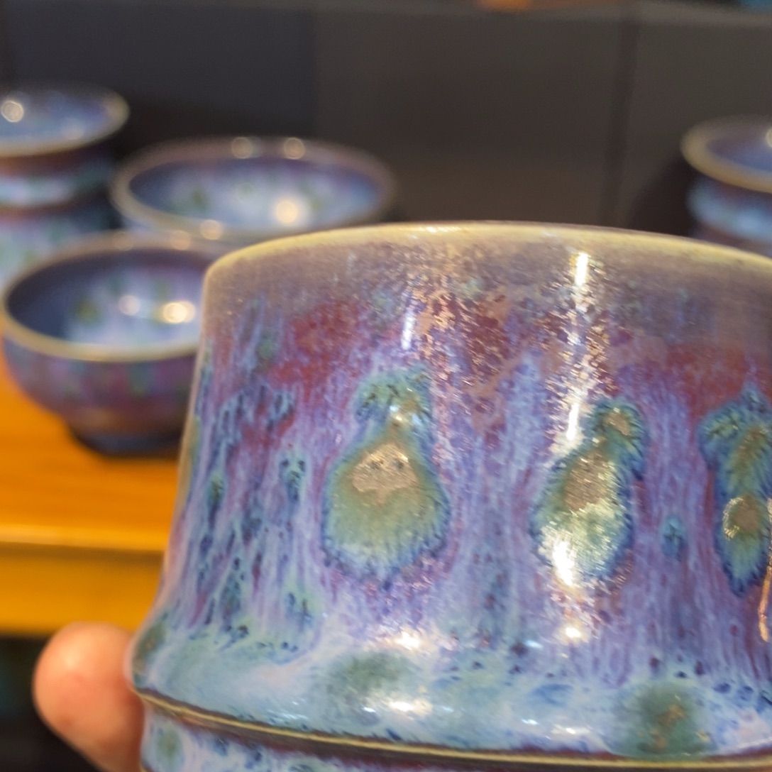 一**在钧瓷单杯钧瓷单杯钧瓷