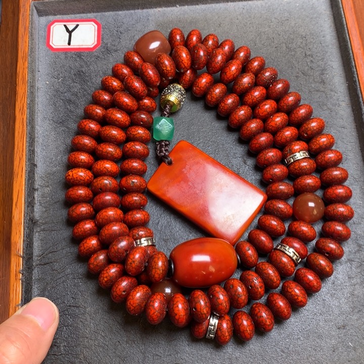 星月菩提吊坠菩提