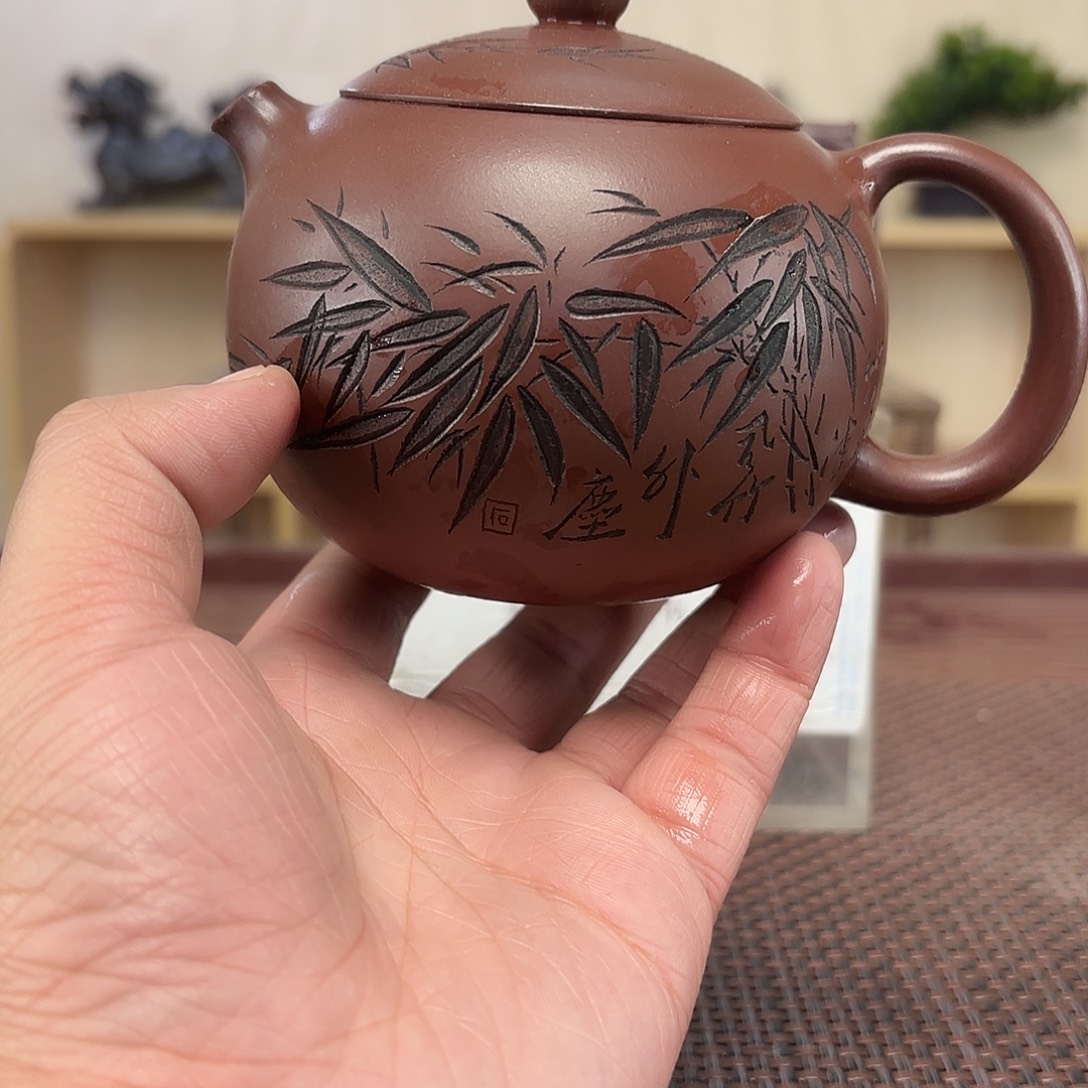 生***家茶壶紫砂微瑕处理