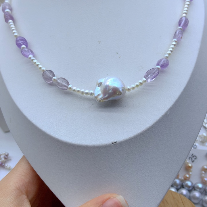 淡水珍珠颈饰未镶嵌