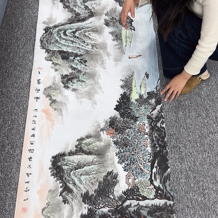国画纯美纯手绘图