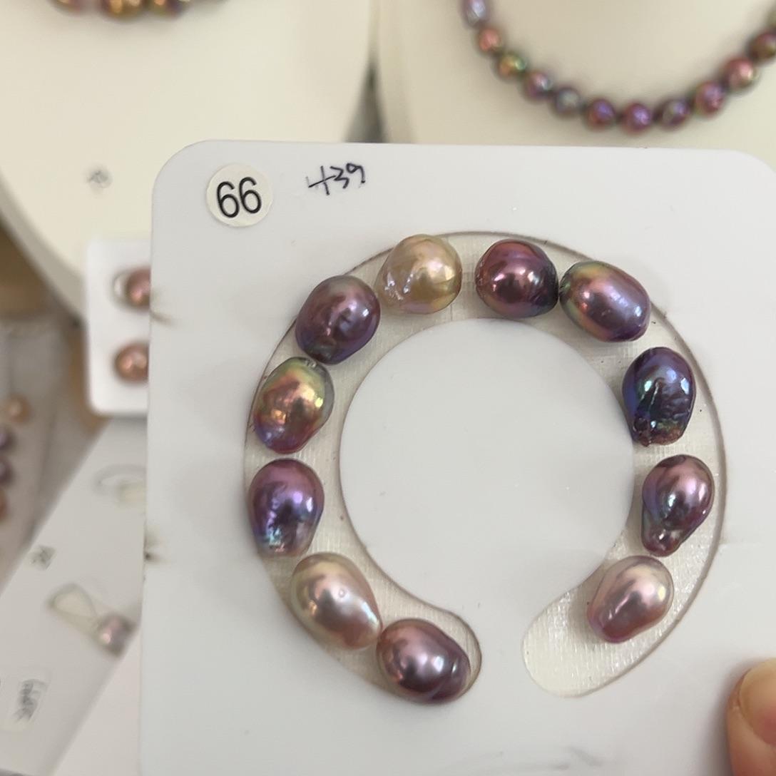 淡水珍珠耳环银S925镶嵌